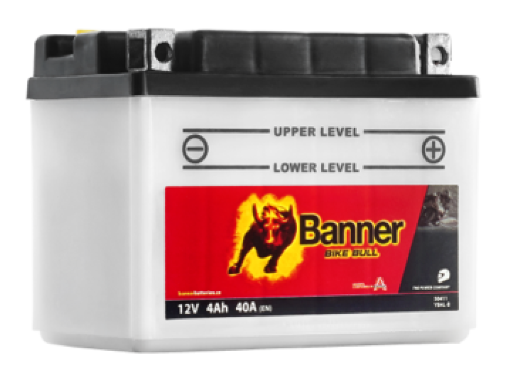 Banner Moto BIKE Bull 50411  12V   4Ah  YB4L-B