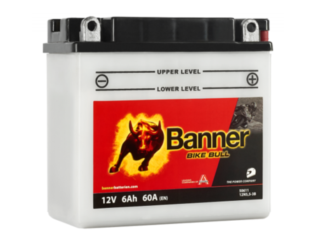 Banner Moto BIKE Bull 50611  12V   6Ah 12N5,5-3B
