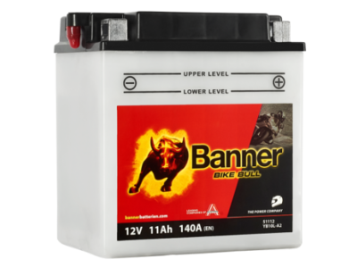 Banner Moto BIKE Bull 51112  12V 11Ah  YB10L-A2