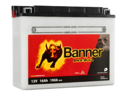 Banner Moto BIKE Bull 51616  12V 16Ah  YB16AL-A2