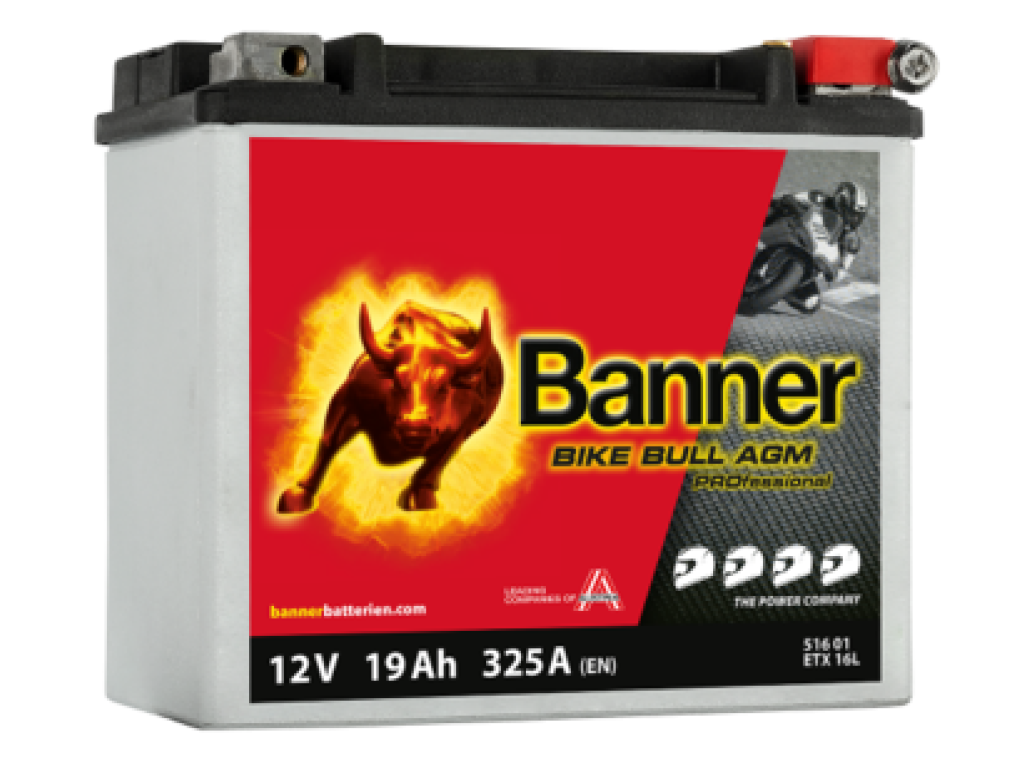 Banner Moto BIKE Bull AGM prof. 51601