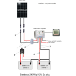 Propojovač baterií Cyrix-ct 12-24V 120A KIT
